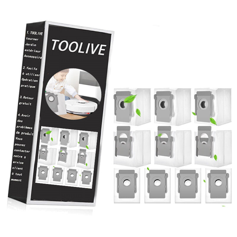 10 pack j7 dust bag compatible for iRobot Roomba bags i7 i7 plus i3 i6+ i8 plus S9+ Plus E5 E6 E7 Series Clean Base replacement disposable bags