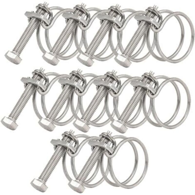 Image of 10-pack of 36-40mm Double Wire Hose&hellip;