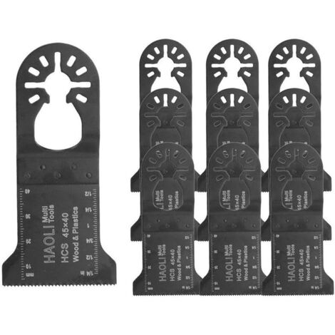 10 packs 45 mm Standard oscillant Outil Multi Lame de scie pour Fein, Dremel, Bosch,