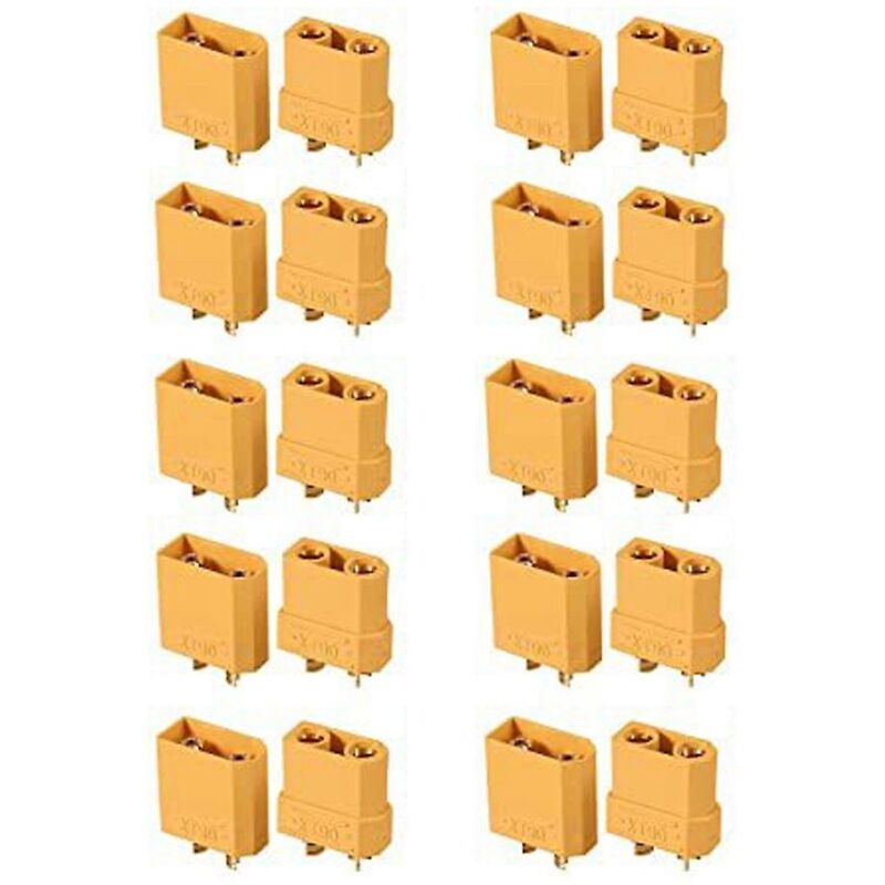 10 paires de connecteurs de batterie Xt90 Xt90h ensemble fiche banane pour batterie Lipo