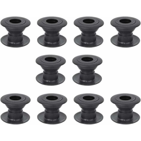 10 Pairs Plastic Foosball Machine Bearings with Steel Ball 34mm