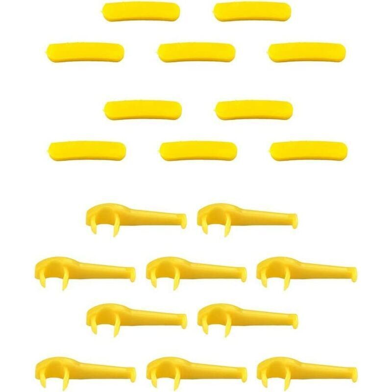 Image of Aiperq - 10 Pairs Reifen Wechsler 60mm Abdrücker Reifen Maschine Ente Vogel Kopf Entferner Pad