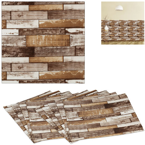 ROLLO VINILO ADHESIVO PARED EFECTO MADERA 45CM X 2MT MUEBLES CAJONES 71240