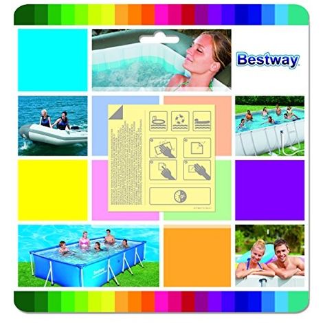 BESTWAY RUSTINE ADHÉSIVE SOUS L'EAU (62091)