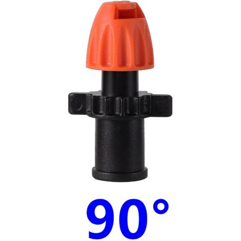 10 Pcs 7.5mm Watering Nozzle With 15cm Holder Stand 90/180/360/strip Spraying Angle Optional Garden Irrigation Sprinklers