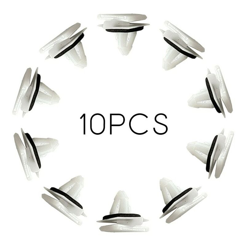 10 Pcs Auto Fastener Clips Rocker Panel Molding Retainer Rad Flare Clips Stoßstange Clips w Sealer Innen Zubehör Für Ford,CHINA | 04537365721357 10 Pcs Auto Fastener Clips Rocker Panel Molding Retainer Rad Flare Clips Stoßstange Clips w Sealer Innen Zubehör Für Ford,CHINA | 04537365721357