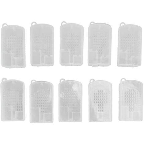 10 Pcs Beekeeping Tools Multifunctional Plastic Beekeeping Box Extra Large Beekeeping Cage