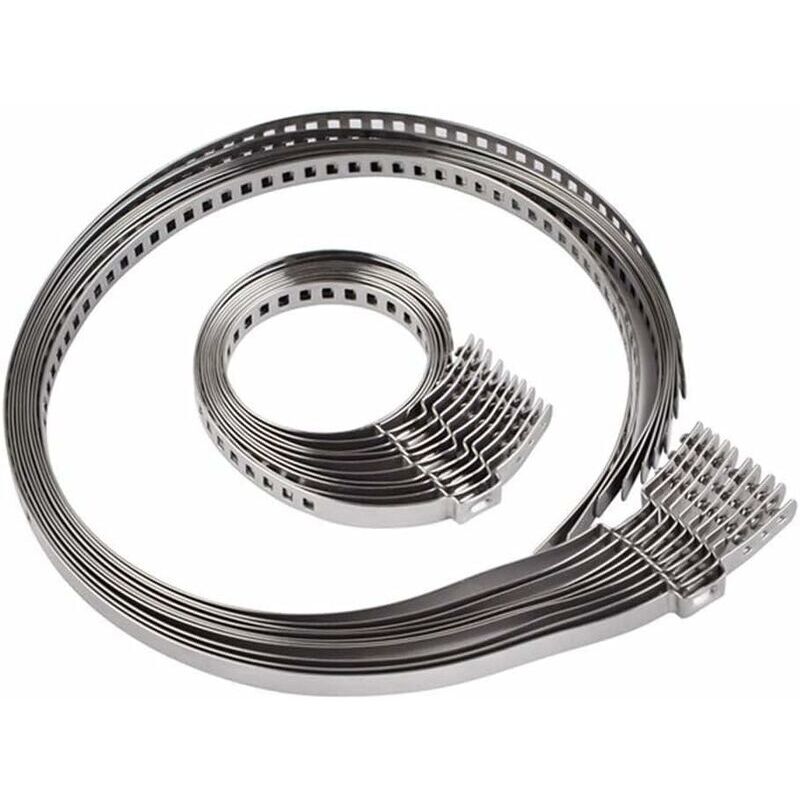 Rosemary - 10 Pcs Collier Soufflet Cardan,Pince De Joint HomocinéTique d'arbre à Cardan Collier De Serrage en Acier Inoxydable Réglable