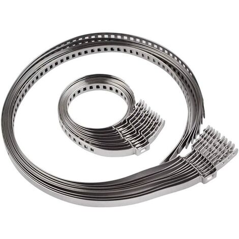 10 Pcs Collier Soufflet Cardan,Pince De Joint HomocinéTique d'arbre à Cardan Collier De Serrage en Acier Inoxydable Réglable