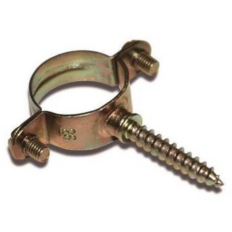 10 pcs colliers légers en zinc tropicalisé. c/chevilles
