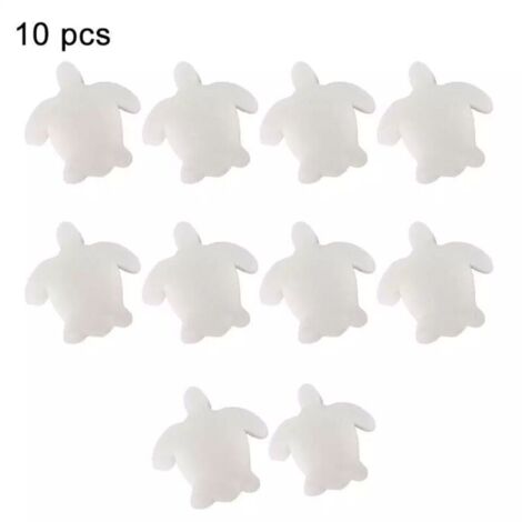 10 PCS Éponge Spa Réutilisable Éponge Absorbant l'huile Durable Éponge d’Écume Blanc Accessoire Spa Outils De Nettoyage Absorbe de Graisse Eponge pour Jacuzzi Nettoyant Piscine