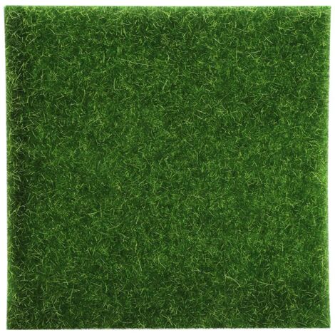 10 PCS Gazon artificiel Tapis de pelouse Jardin Micro Paysage Ornement Décoration de la maison