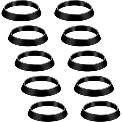 10 Pcs Joint Siphon Evier, Joint Evier Cuisine, Joint de Vidange, Joint Bouchon Vidange, 43mm Joint de Tuyau d'Évacuation pour Tuyau d'Évacuation de 1 1/2 Pouce Siphon Evier Cuisine