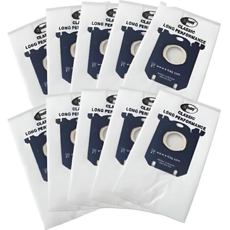 10 pcs/lot sac pour Electrolux E201B Philips FC8021 poussière s-bag GR201 AEG sacs