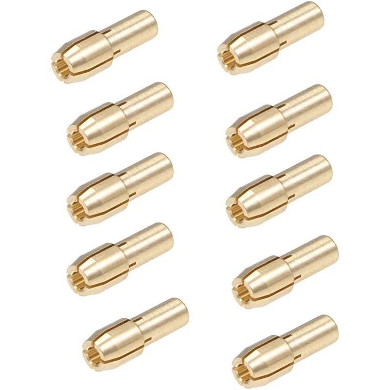 10 Pcs Mini Pinza Mandrino per Ottone Pinza