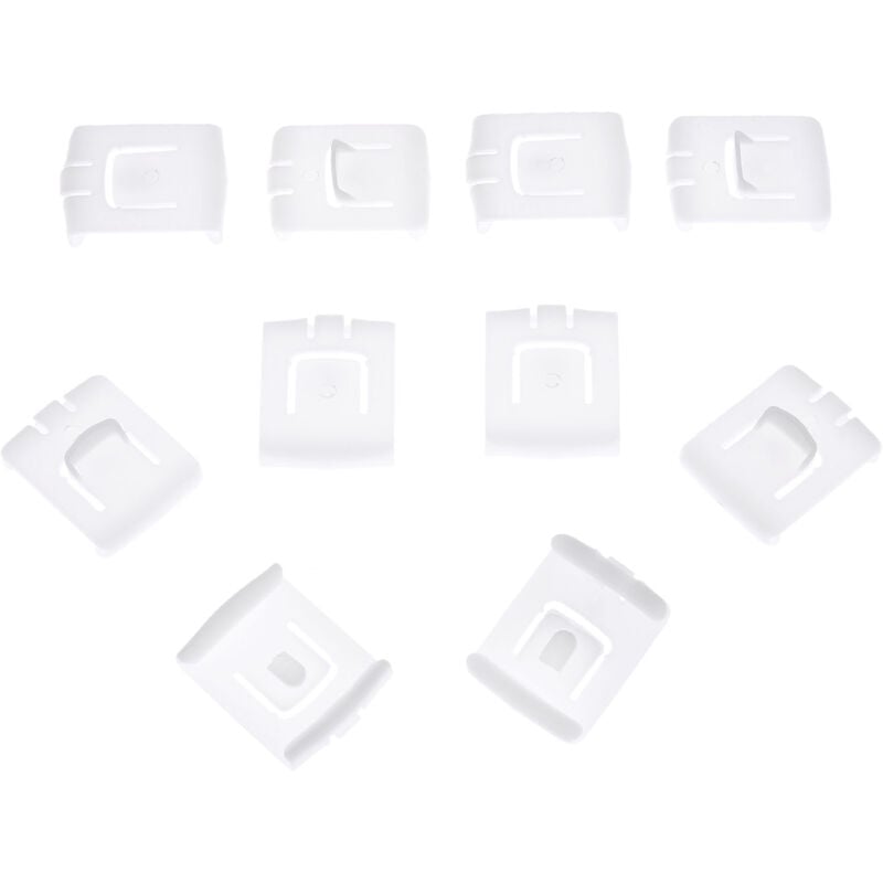 10 Pcs Nylon Innen Außen Sitz Clips Sitz Schiene Runner Slider Guide Clip 41mmx 32,2mm Automobil Zubehör Ersatz | 04537365727731 10 Pcs Nylon Innen Außen Sitz Clips Sitz Schiene Runner Slider Guide Clip 41mmx 32,2mm Automobil Zubehör Ersatz | 04537365727731