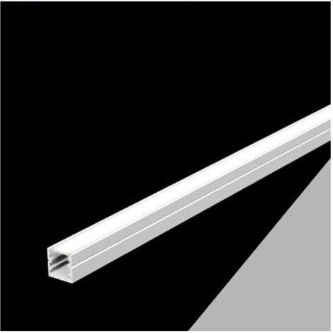 10 Pcs Profilé En Aluminium 2 Mt Plafonnier Linéaire Stripable De Led Al-20
