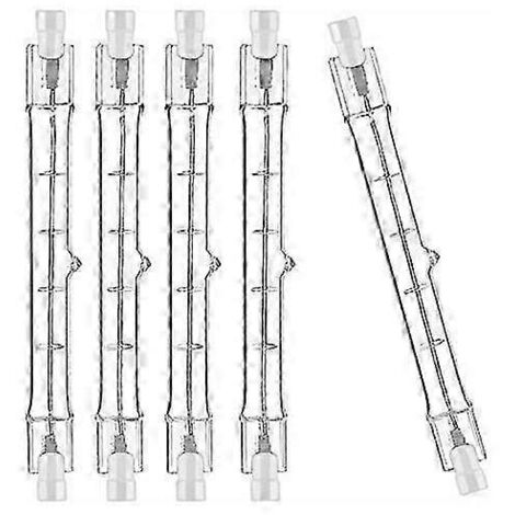 10 pcs r7s-halogenlampe, 118 mm, 300 w, 230 v, r7s-halogenstab, 118 mm, r7s-halogenlampe, dimmbare