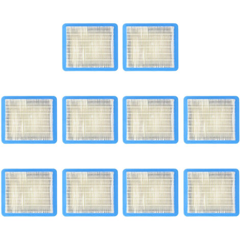 10 Pcs Rasenmäher Luftfilter Gummi Eisen Luftfilter Elemente für John Deere Lg491588