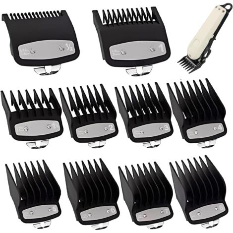 10 Peignes De Guidage,Tondeuse À Cheveux,Accessoires Tondeuse,Wahl,Surker,Usage Domestique