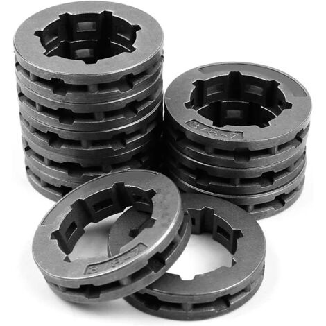 10 pezzi 3/8 pollici 7T 22mm pignone a corona per motosega 266 268 272 280 285 288 355 362 372XP 380 385XP