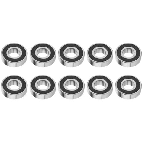 10 pezzi 6204-2RS guarnizione per cuscinetti a sfere a gola profonda a doppia faccia ad alta velocità 17x47x14mm