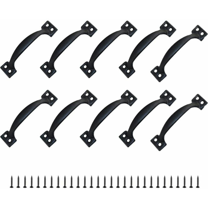 10 pezzi 70 mm maniglie per porta del fienile