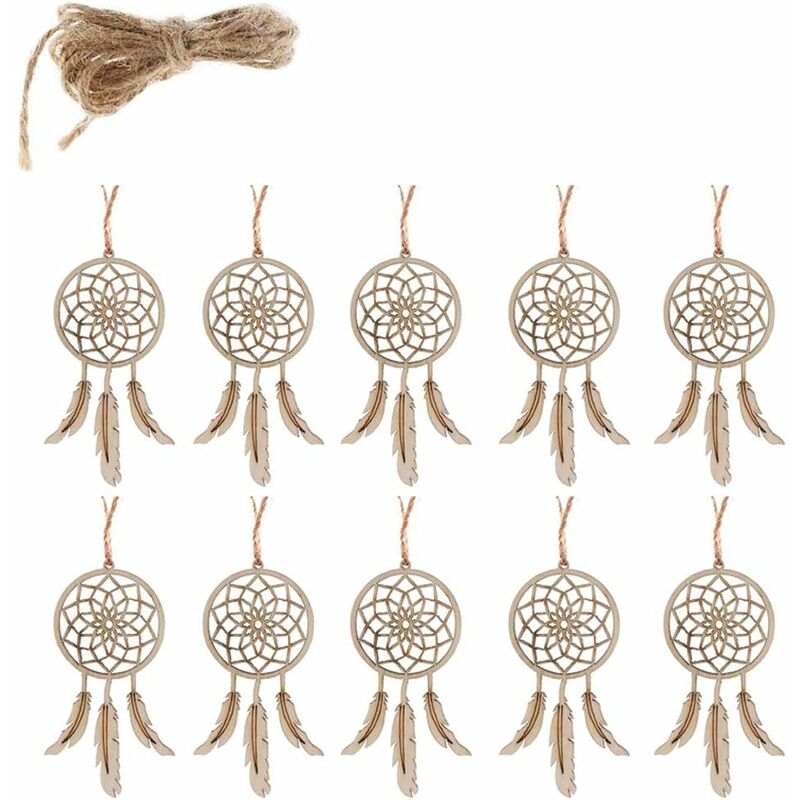 10 Pezzi Decorazione Ornamento Acchiappasogni