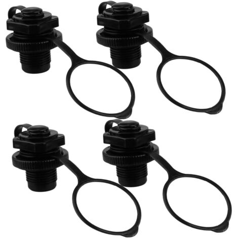 10 pezzi di accessori per barche gonfiabili, tappi per valvole per kayak in PVC a tenuta stagna con adattatori ad alta resistenza alla pressione per canoa e kayak