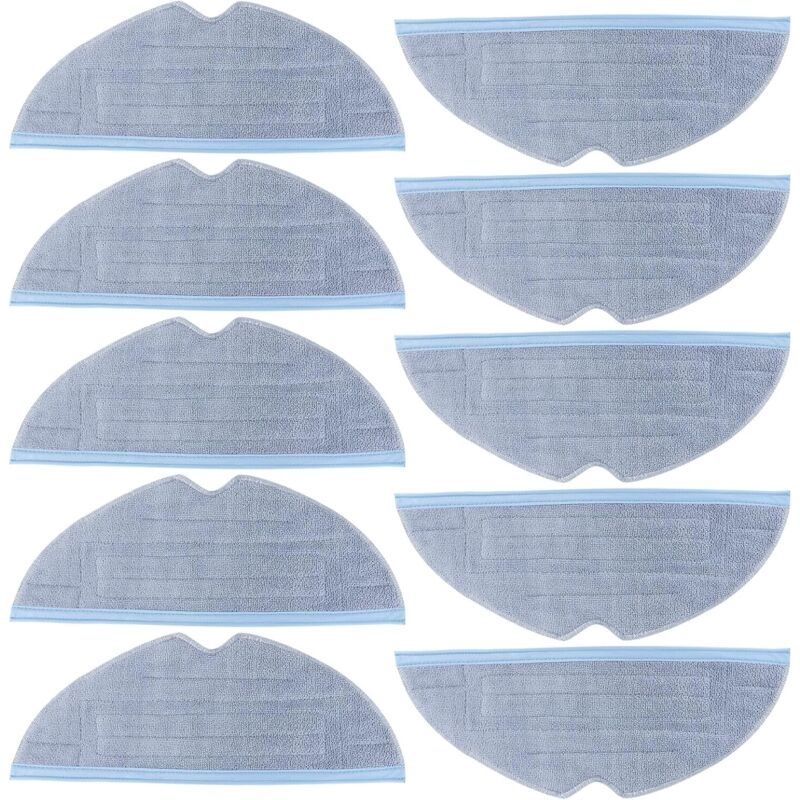 Image of 10 pezzi di panni di ricambio per Roborock S8/S8+/S7/S7+/S7 Max V/Plus/Ultra/T7/T7+/T7S+ Roborock s7 Accessori lavabili riutilizzabili Roborock s8 Mop