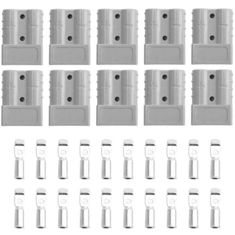 10 pezzi per connettori a spina Anderson per utensili elettrici CC 50 A 12-24 V