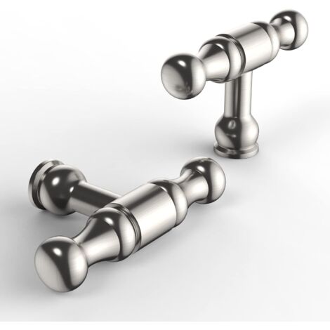 10 Maniglie Per Mobili In Alluminio - Lunghezza 164mm, Larghezza 10mm, Con Viti - Foto 13