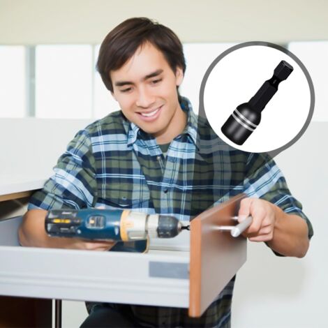 10 pezzi Supporto per punte da trapano, Estensione per punte da trapano, Supporto per punte magnetico, Supporto per punte da cacciavite, Supporto per punte da trapano portatile, Supporto per punte da 