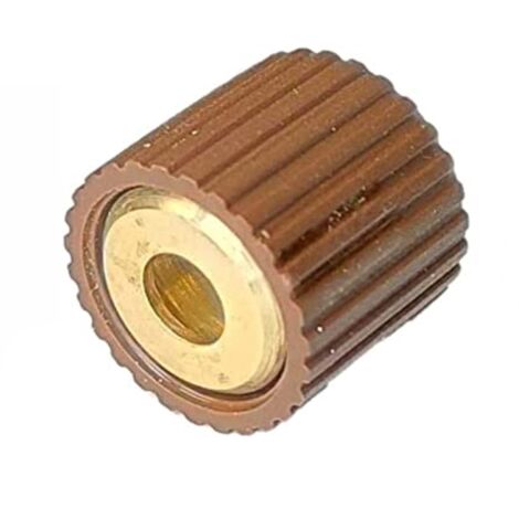 10 PEZZI - SUPPORTO REGGIPANO IN GOMMA MARRONE PER CRISTALLI 12MM