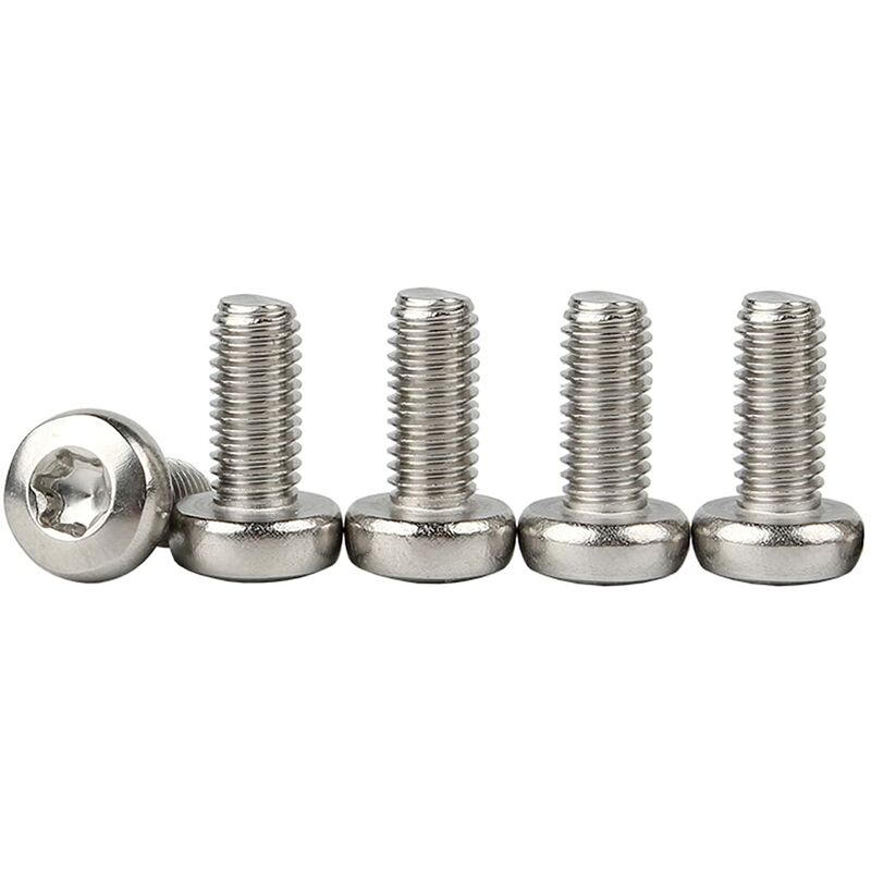 10 pezzi Viti M5x16 Viti a macchina Viti a testa