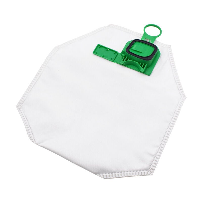 10 Pièces Sacs d'aspirateur en Microfiber Sacs pour Vorwerk Kobold VK140/VK150/FP140/FP150