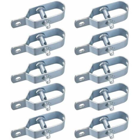 10 Pices Tendeur Grillage, Tendeur de Clture, Tendeurs Fil Barbel, Kit de Connecteurs Tendeur de Corde pour Fil de Tension