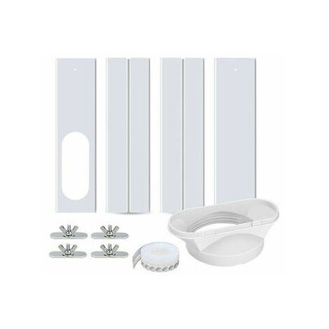 10 Piece Window Vent Kit, Portable Air Conditioner Window Kit, Adjustable Window Seal for AC One, AC Replacement Window Kit, Perfect Accessory for Compatible AC Units