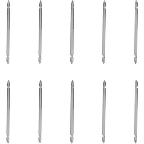 10 pièces 150mm Mèches Croisées S1/4 pour Tournevis Électrique Accessoires