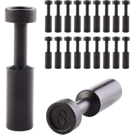 10 pièces 16 mm répartiteur en Y à 3 voies, raccord pneumatique, rapide plastique raccords Push to Connect, adaptateur de conduite d'air PY - PP-8mm