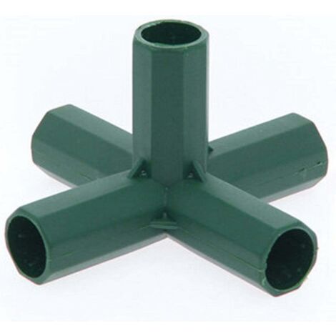 10 Pièces 16mm Raccord en PVC 5 Types Support Stable Connecteur De Construction De Cadre De Serre Robuste