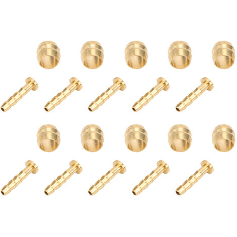 10 Pièces Aiguilles à Huile en Laiton pour Bicyclette M315 2000, Accessoires Vélo avec Manchons et Rondelles BH59