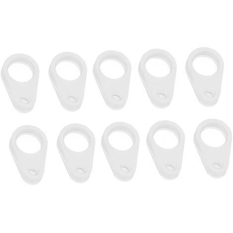 10 pièces Anneau en Silicone pour Aide Auditive, Anti-Perte Adaptateur pour Enfants et Personnes Âgées