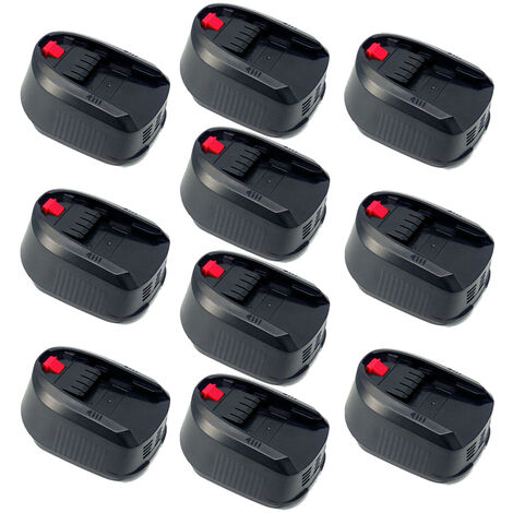 (10 pièces) Batterie pour Bosch 18V Outil de bricolage PSB 18 Li-22 607 336 039, 2 607 335 040 2,607,336,207 2,607,336,208 2,607,336,921 1,600 Z00,000 (Power4All) 1 600 Z00 03U PST 18 Li PSA 18 LI PKS