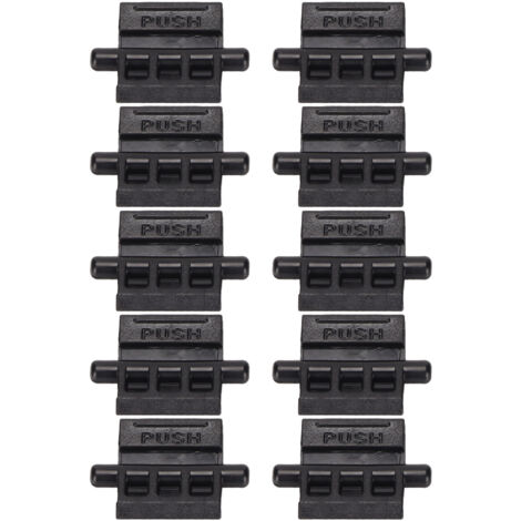 10 pièces Bouton Poussoir Verrouillage Batterie pour Talkie-Walkie Baofeng UV-5R, UV-5RA, UV-5RE, BFF8HP