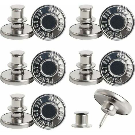 Paquet De 20 Agrafes à Coudre 150 En Plastique Boulet - Pour Fixation Textile, Lingerie, Tente