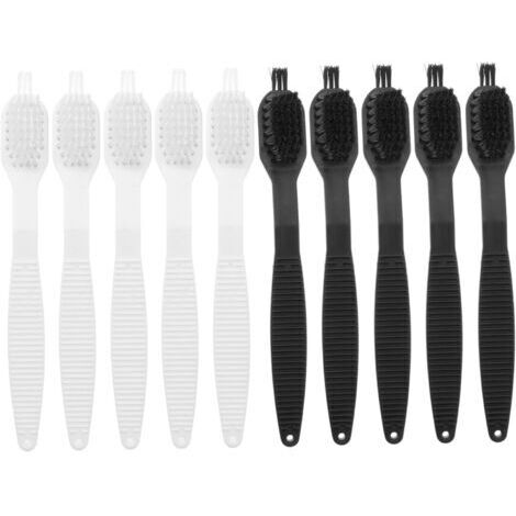 10 pièces Brosse de Nettoyage pour Appareil de Cuisine Lot de Brosses Petites pour Blender et Extracteur de Jus Poils Durables Nylon Manches Plastiques Ergonomiques Outils