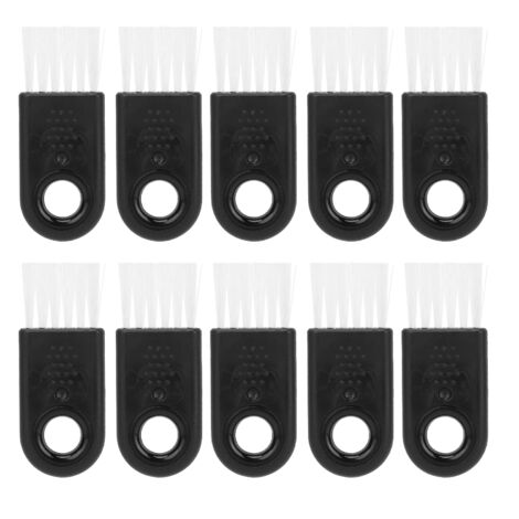 10 pièces Brosse de Nettoyage pour Rasoir Électrique, Outil d'Élimination des Poils et de Nettoyage