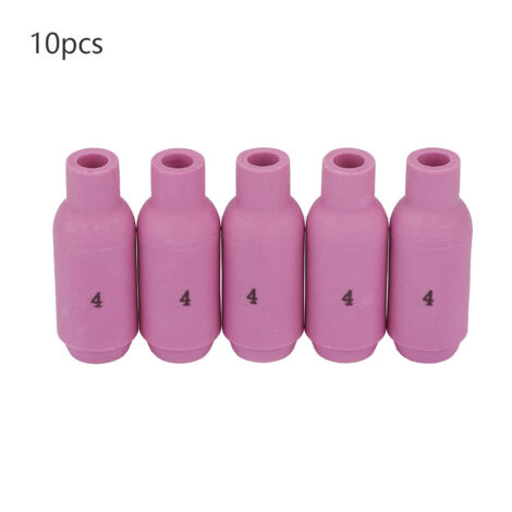 10 pièces buses céramiques 10N50-10N46 4-8 pour torche TIG WP-17/18/26, soudage TIG (6.5mm)