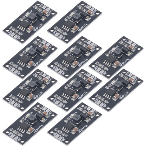 10 Pièces Cartes de Charge pour Batteries NiMH NiCd 2S, Module PCB Chargeur de Batterie